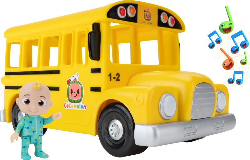 Cocomelon Σχολικό Λεωφορείο Με Λειτουργίες
