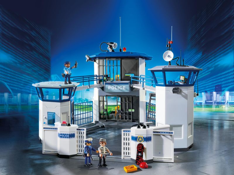 Playmobil Αρχηγείο Αστυνομίας & Φυλακή Ασφαλείας