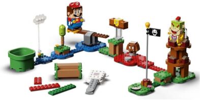 super mario lego mario